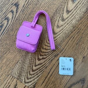 Free people Pink Mini Pouch nwt